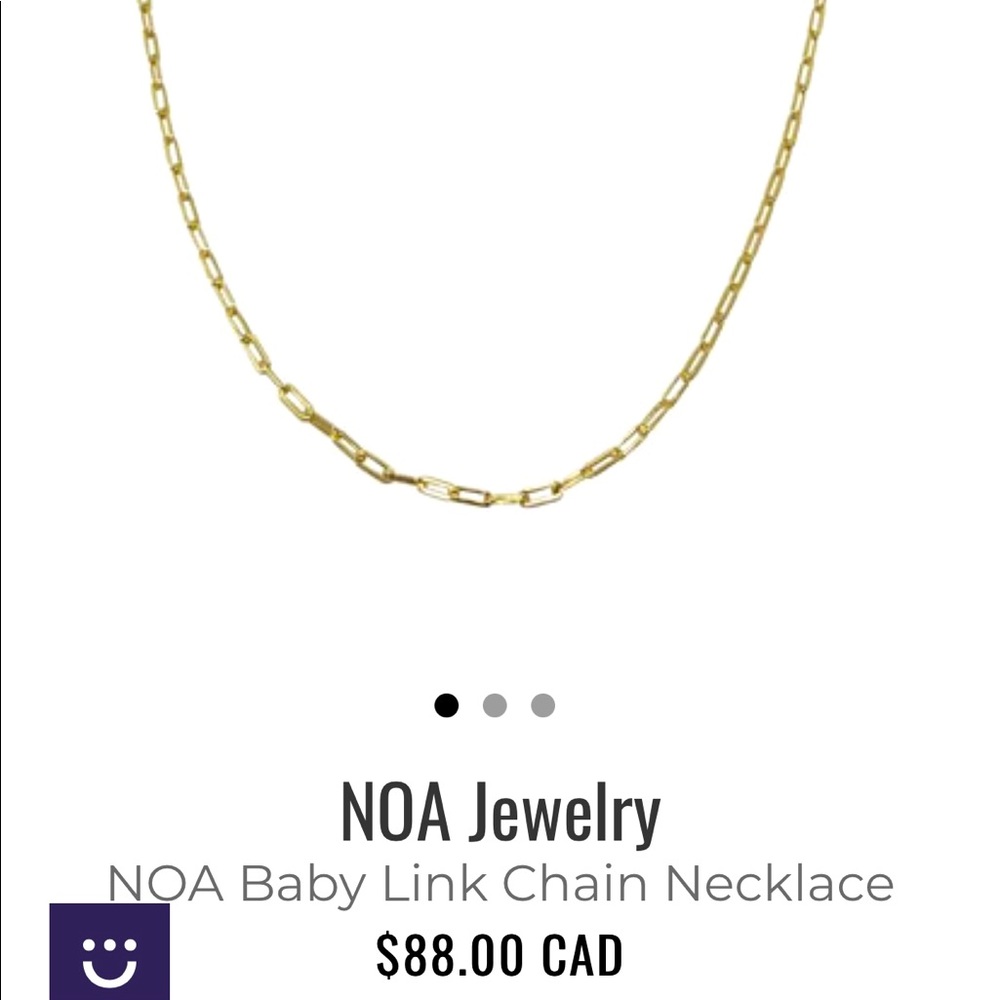 Gold necklace